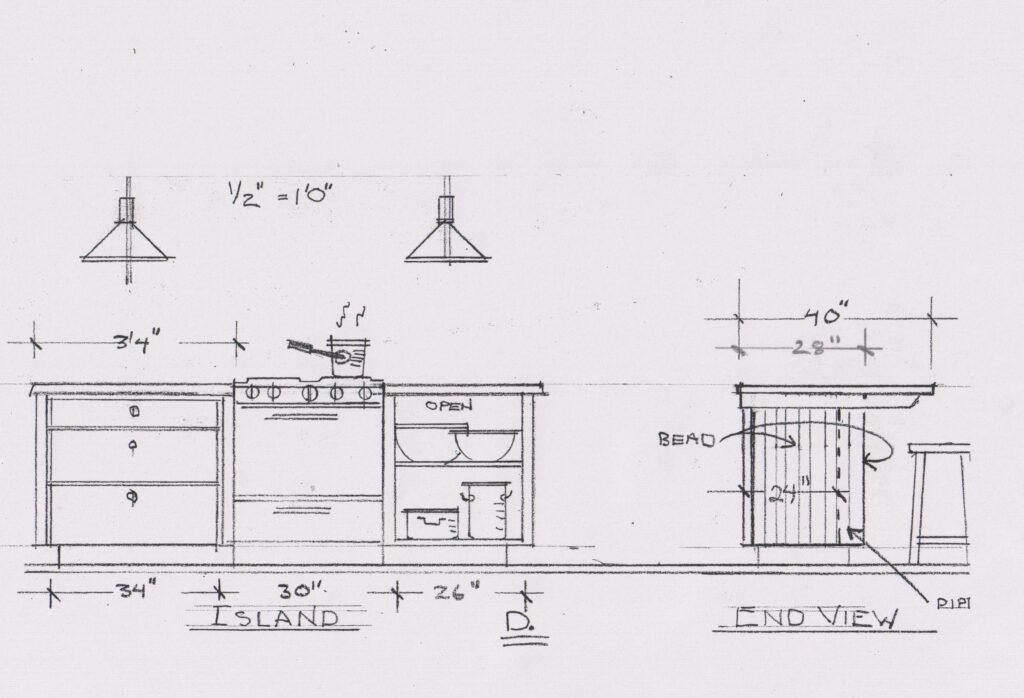 6- kitchen bid elevation D 001